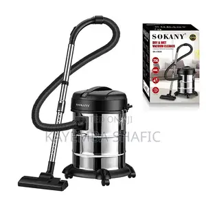 Sokany 25L Wet and Dry Drum Vacuum Cleaner 3600W (SK-13025)