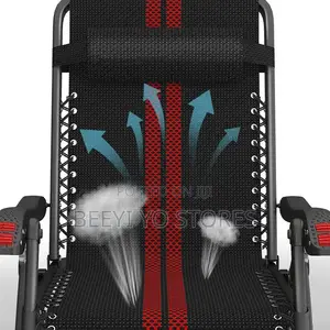 Foldable Zero Gravity Reclining Lounge Chair With Tray