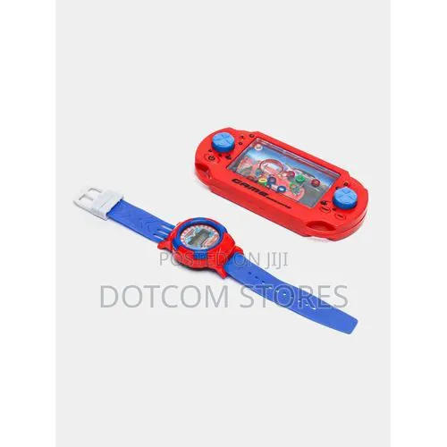 One Piece Kids Playing Water Game With Free Watch- Multi-Color