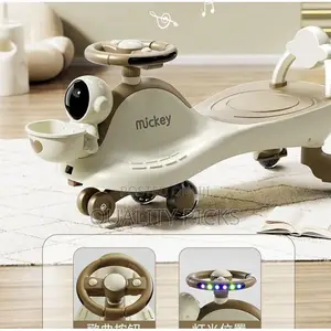Swing Car for Kids - Magic Twister Car With LED Front Lights