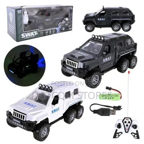 High Quality Uniform Swat Remote-Control Vehicle Set