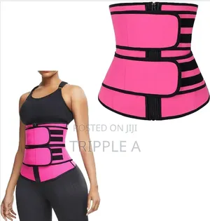 Latex Double Belts Waist Trainer
