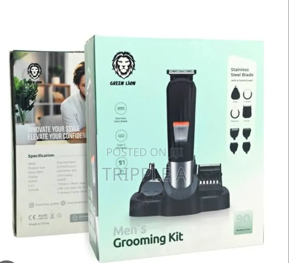 Green Lion- Men Grooming Set