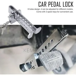 Stainless Steel Anti-Theft Car Pedal Lock