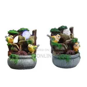 Desktop Fountain, Waterfalls Landscape Ornament Ornament Miniature Zen
