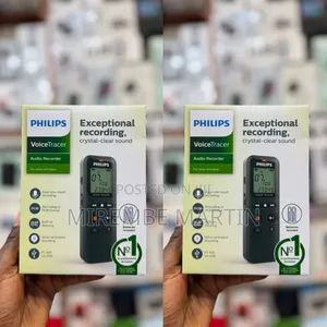 Philips - VoiceTracer Digital Voice Recorder 8 GB DVT1160