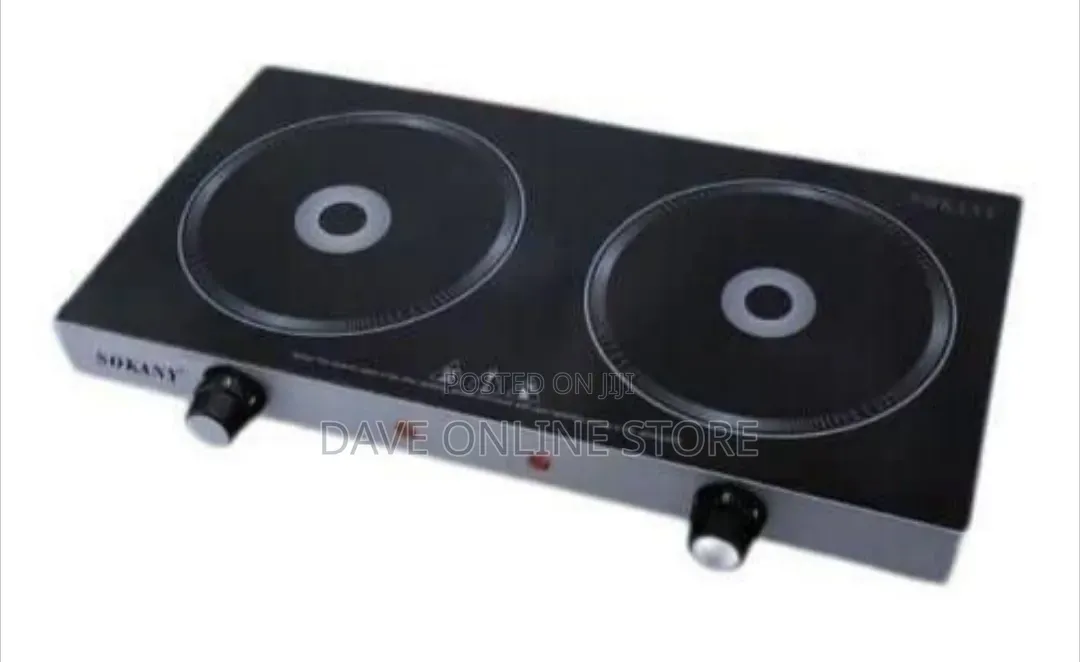 Sokany 2 Burner Tabletop Cooker Electric Infrared Cooker Stove