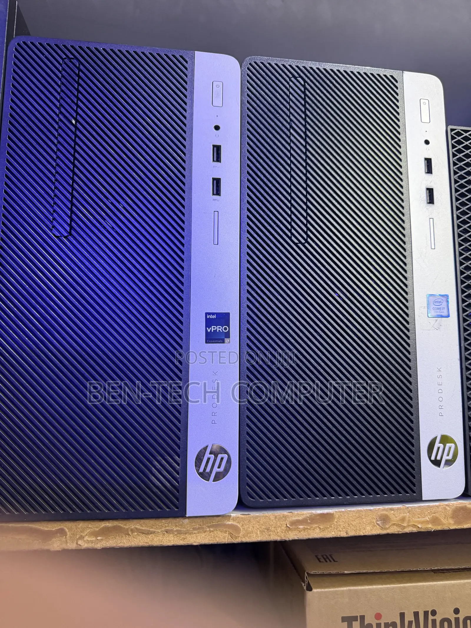 Desktop Computer HP ProDesk 400 G5 8GB Intel Core i7 HDD 1T