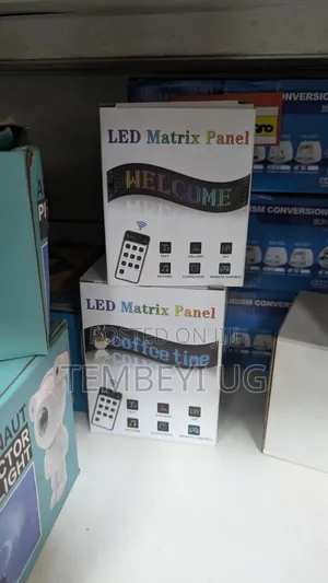 Flexible RGB LED Matrix Panel With App Control, Display USB