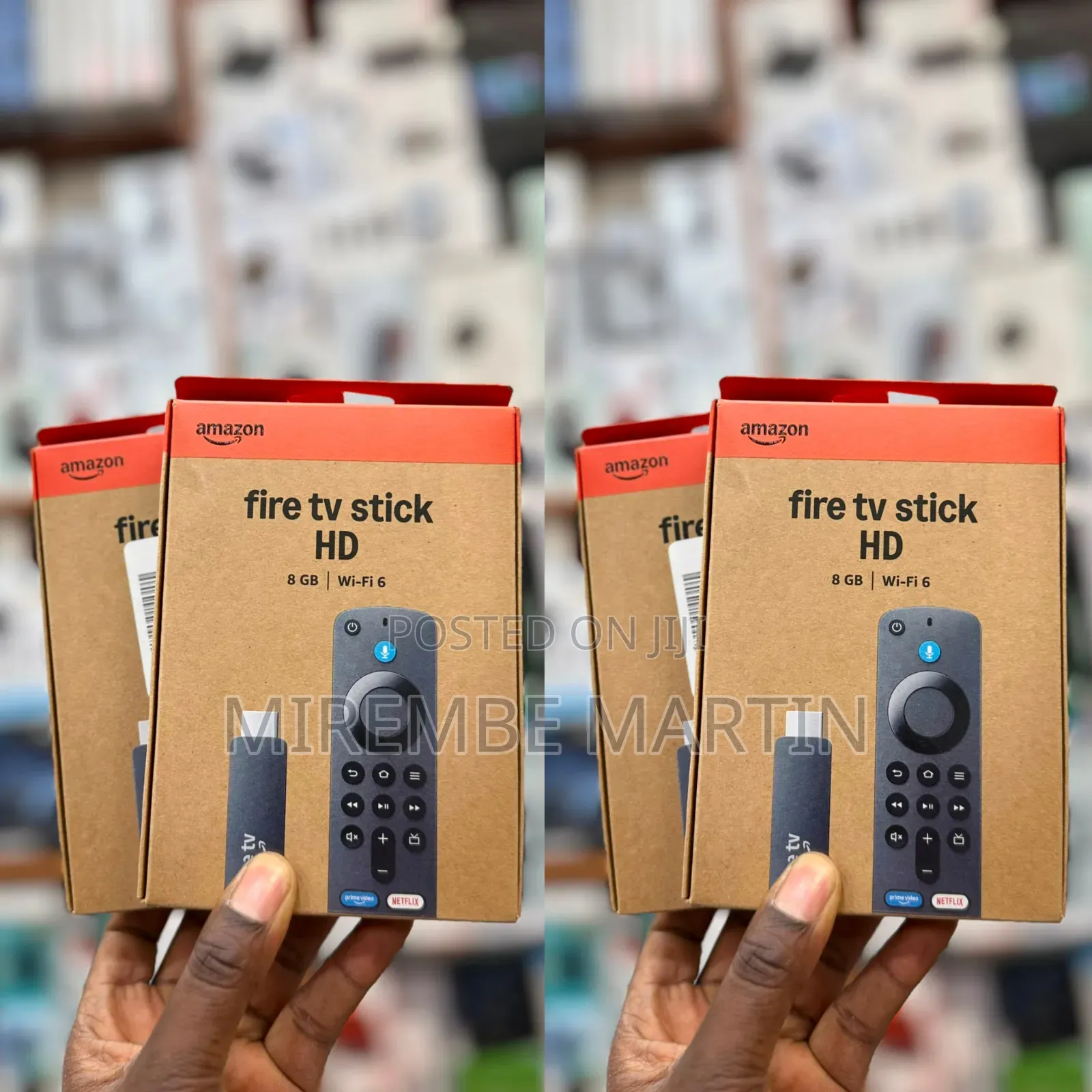 Amazon Fire TV Stick HD Featuring 8 GB of Storage and Wi-Fi 6 Compat