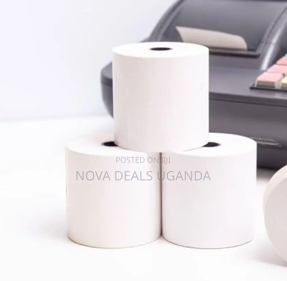 Thermal Paper Receipt Rolls, 80 X 80mm