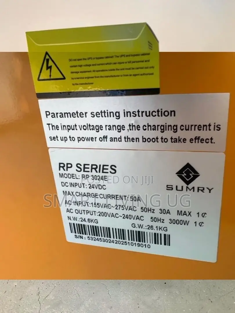 SUMRY 3KVA 3000W 50A Hybrid Solar Inverter Via