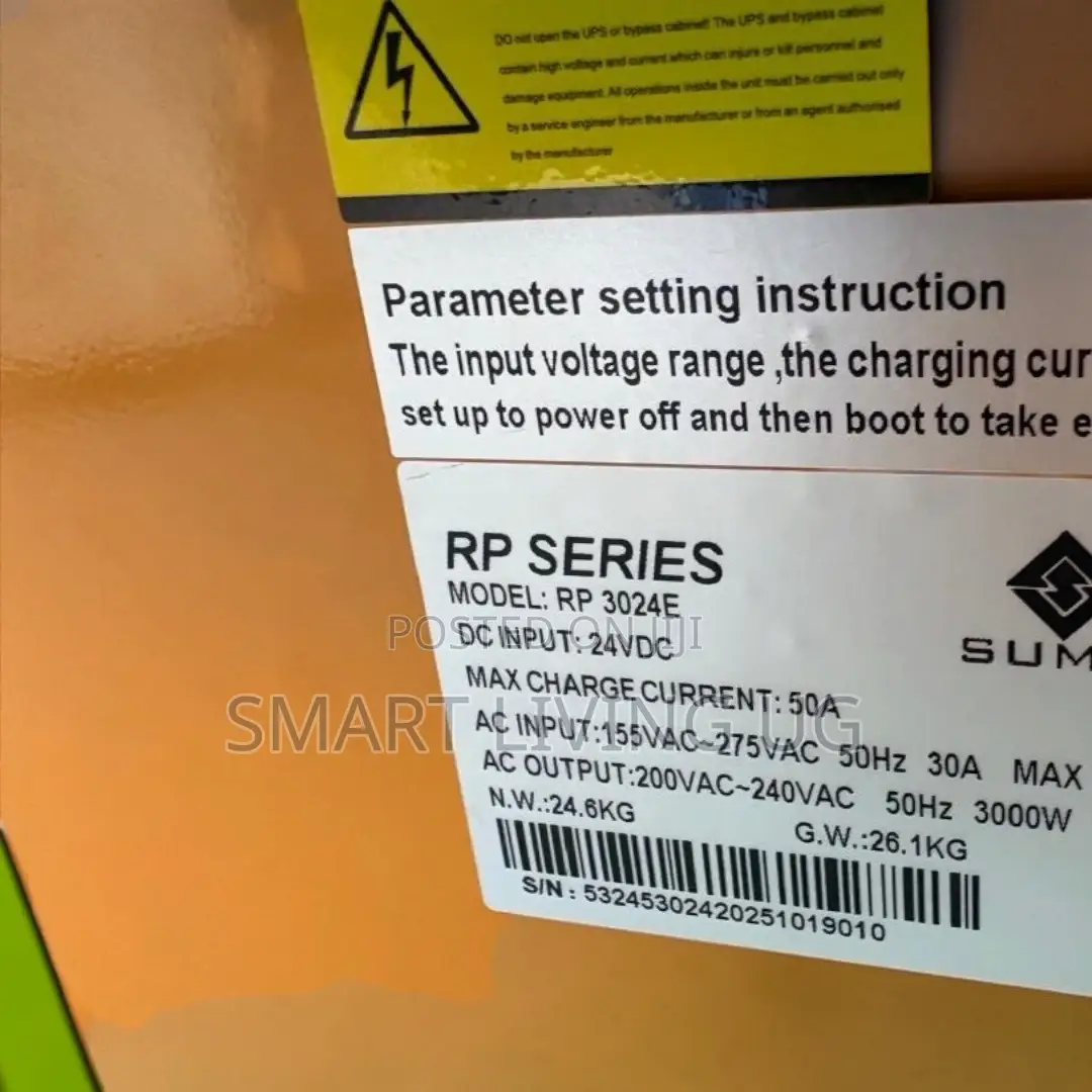 3Kva Heavy-Duty SUMRY 3000W Hybrid Inverter