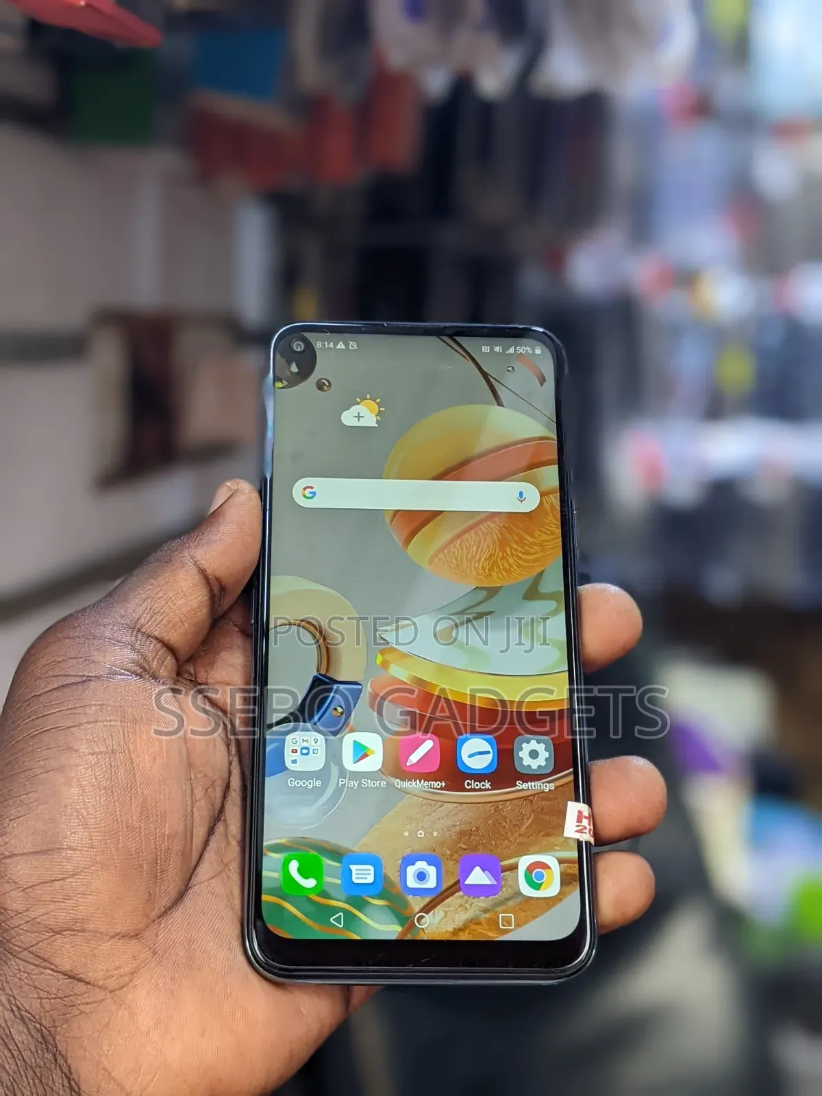 LG K61 128 GB White