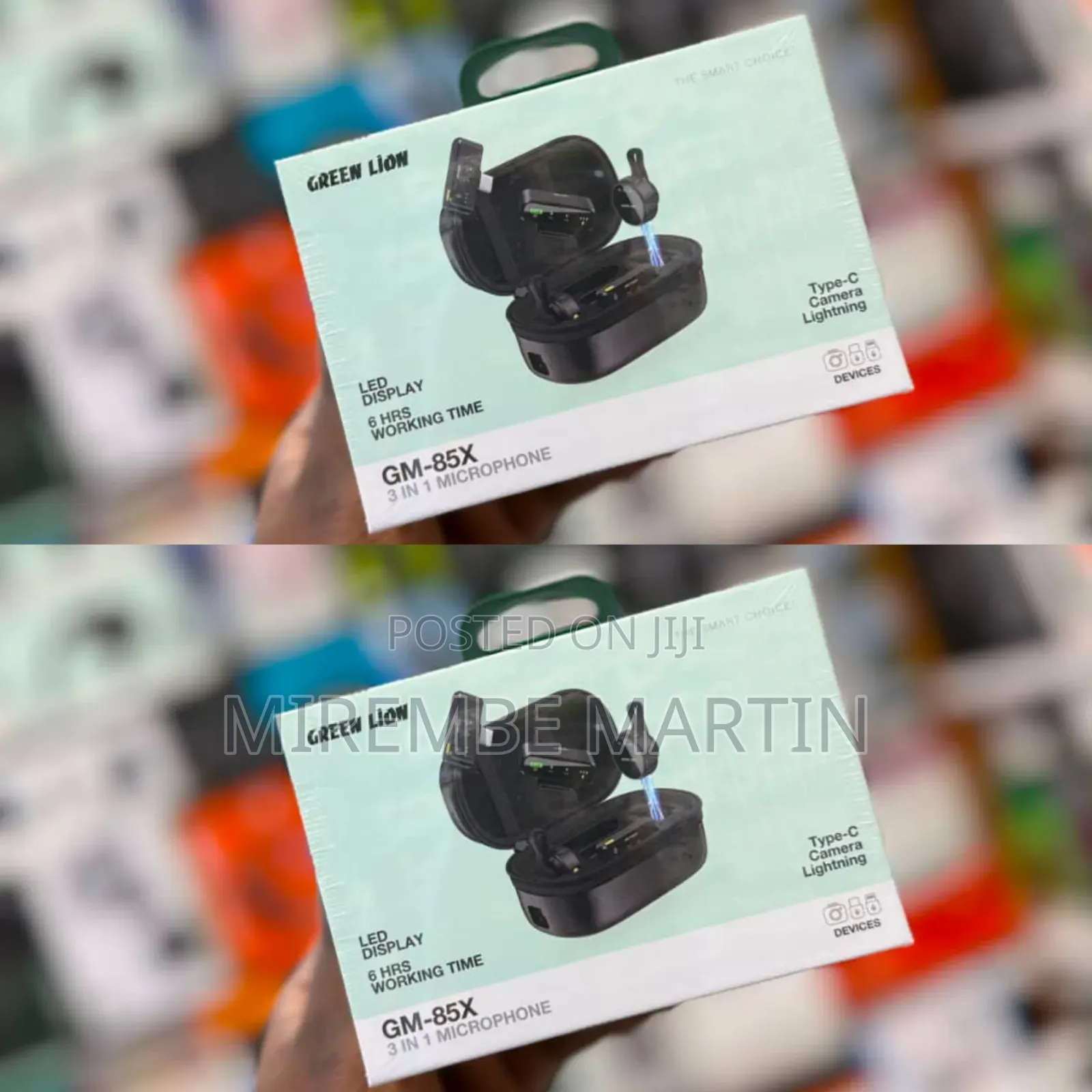 Green Lion GM-85X 3 in 1 Wireless Microphone