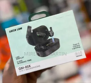 Green Lion GM-85X 3 in 1 Wireless Microphone