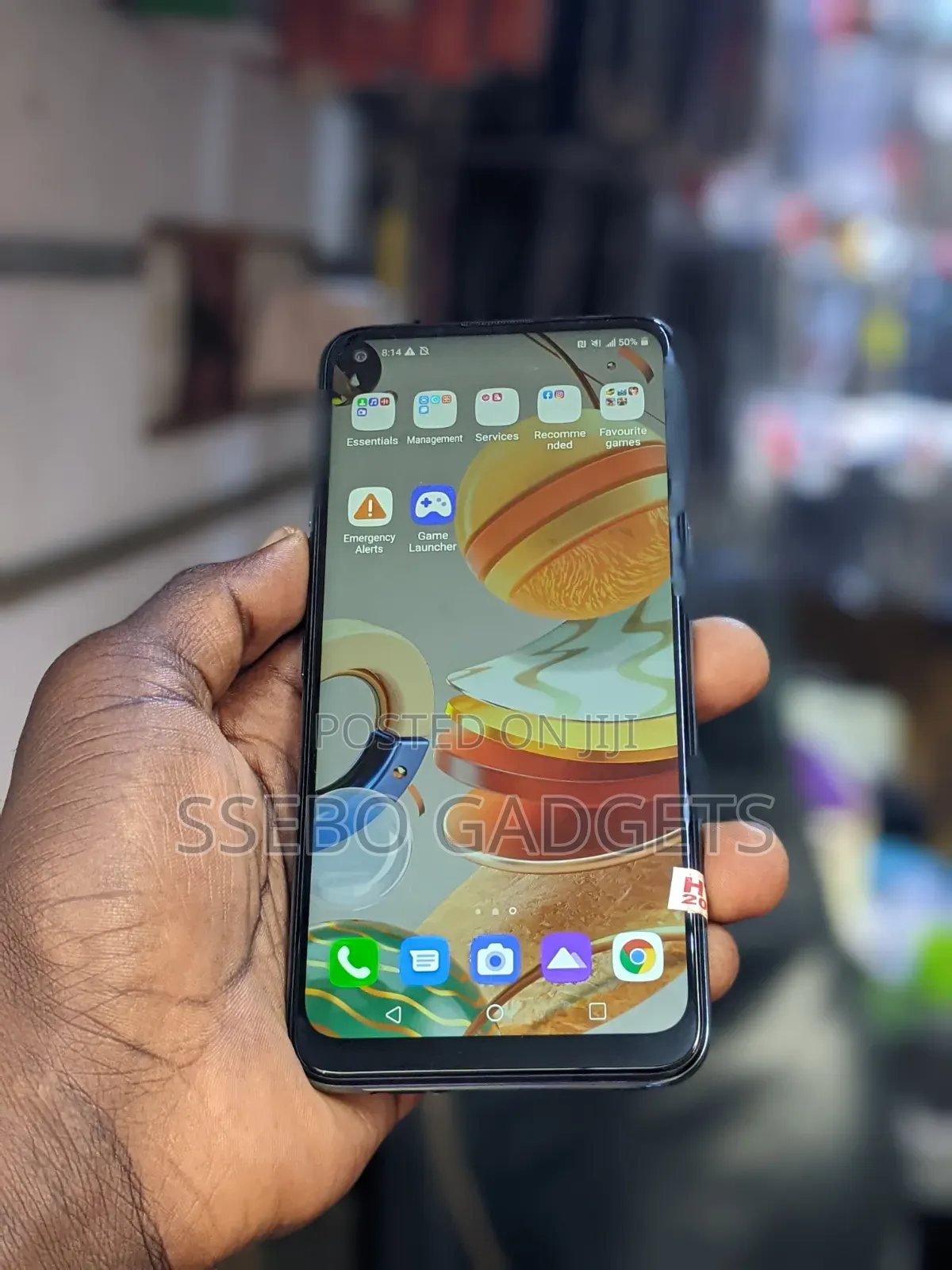 LG K61 128 GB White