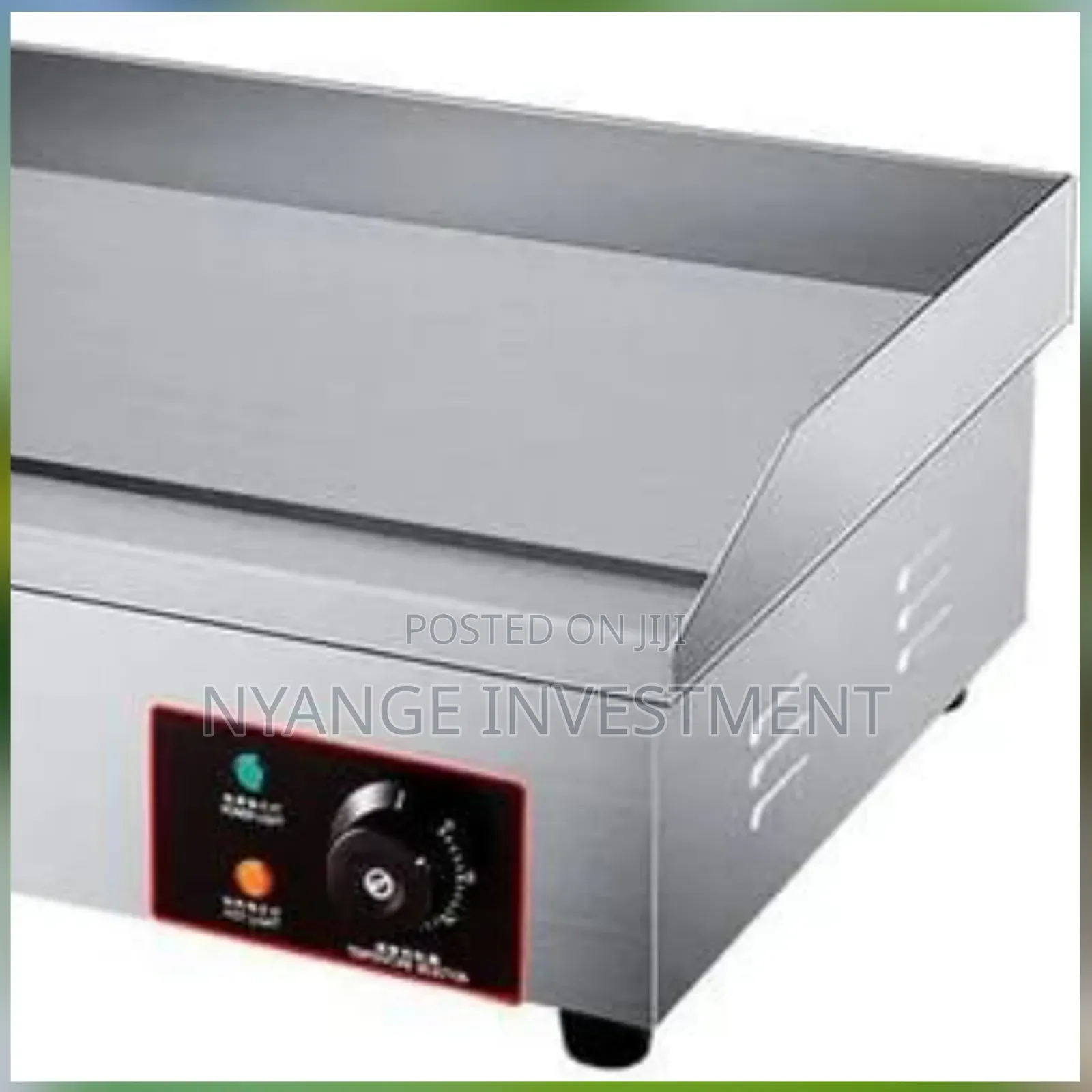 Commercial Stainless Steel Electric Countertop Griddle