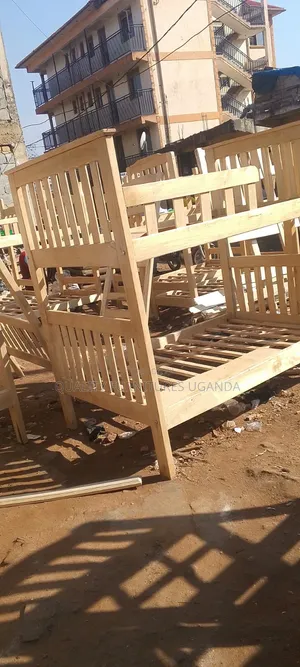 4 by 6 Musambya Wooden Quality Decker Bed