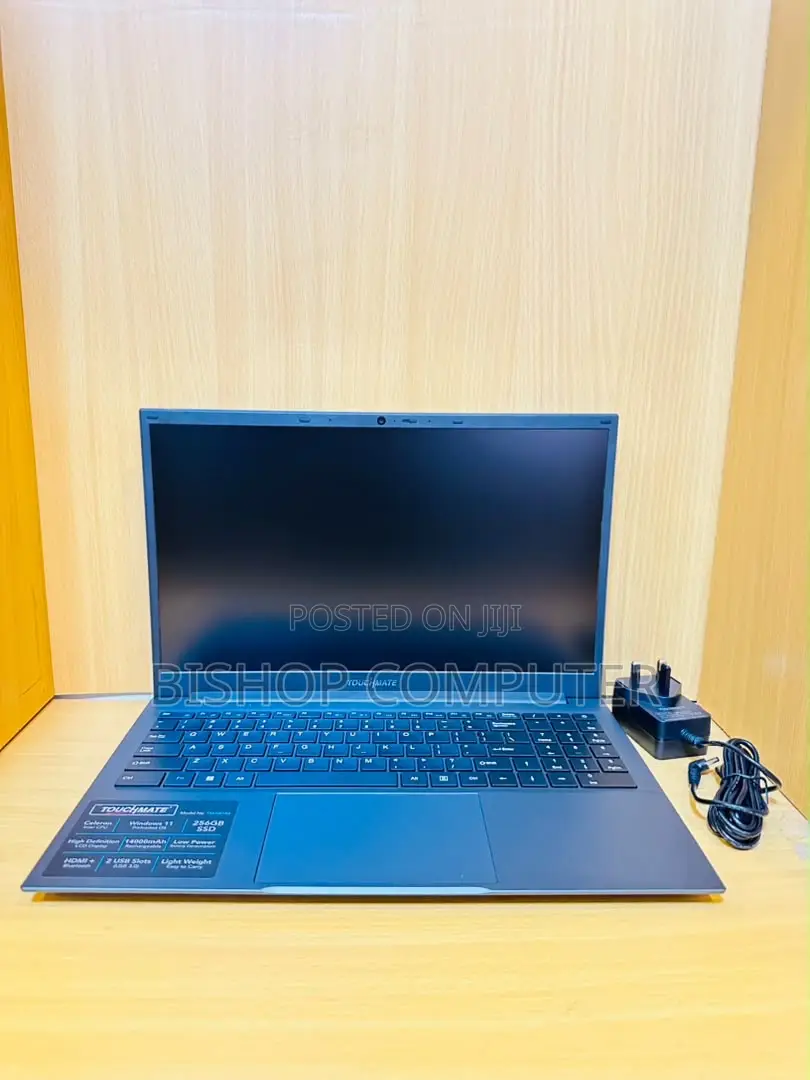 New Laptop Touchmate TM-NB116B 8GB Intel Celeron SSD 256GB