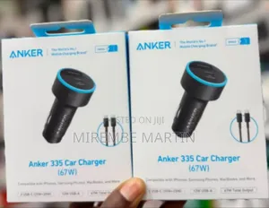 Anker 335 Car Charger With a Total Power Output of 67W