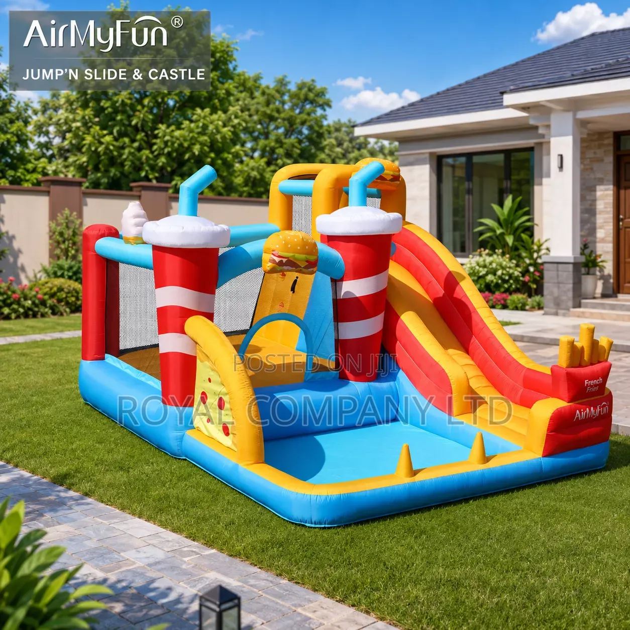 2in1 Bouncing Castle With Slide