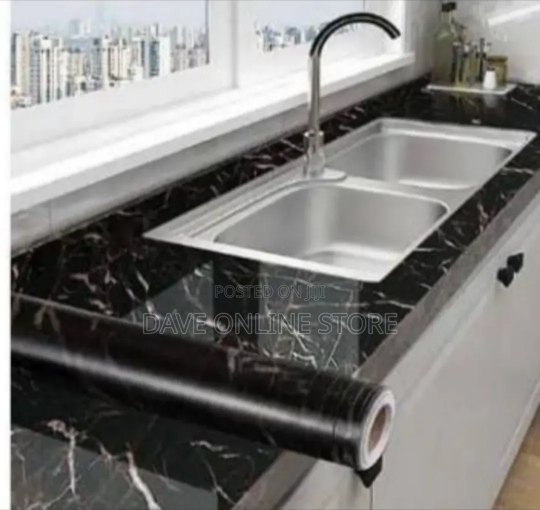 Generic Faux Marble Adhesive Contact Paper