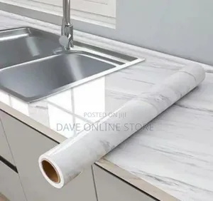 Generic Faux Marble Adhesive Contact Paper