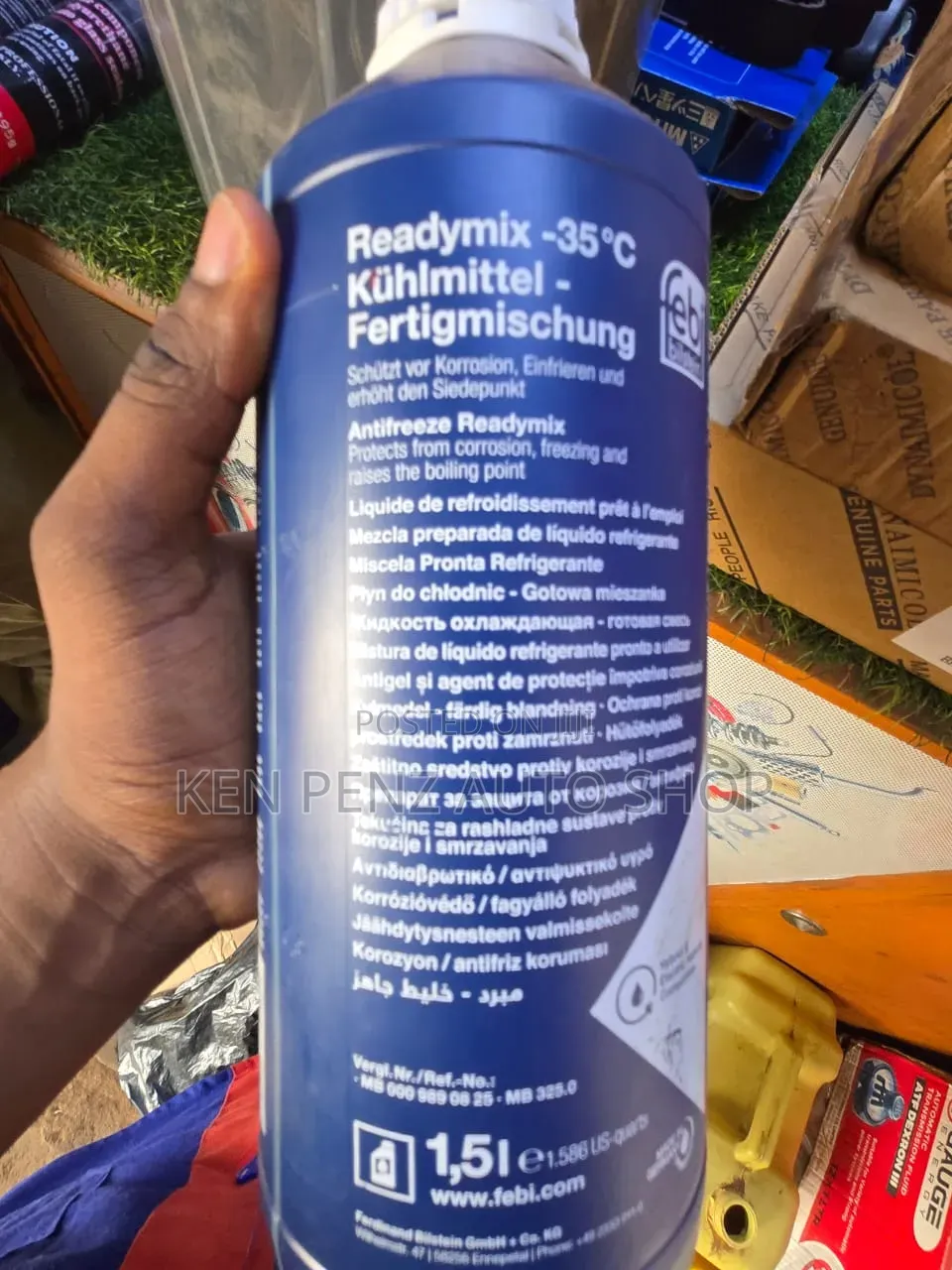 Febi Bilstein Car Radiator Premixed Coolant