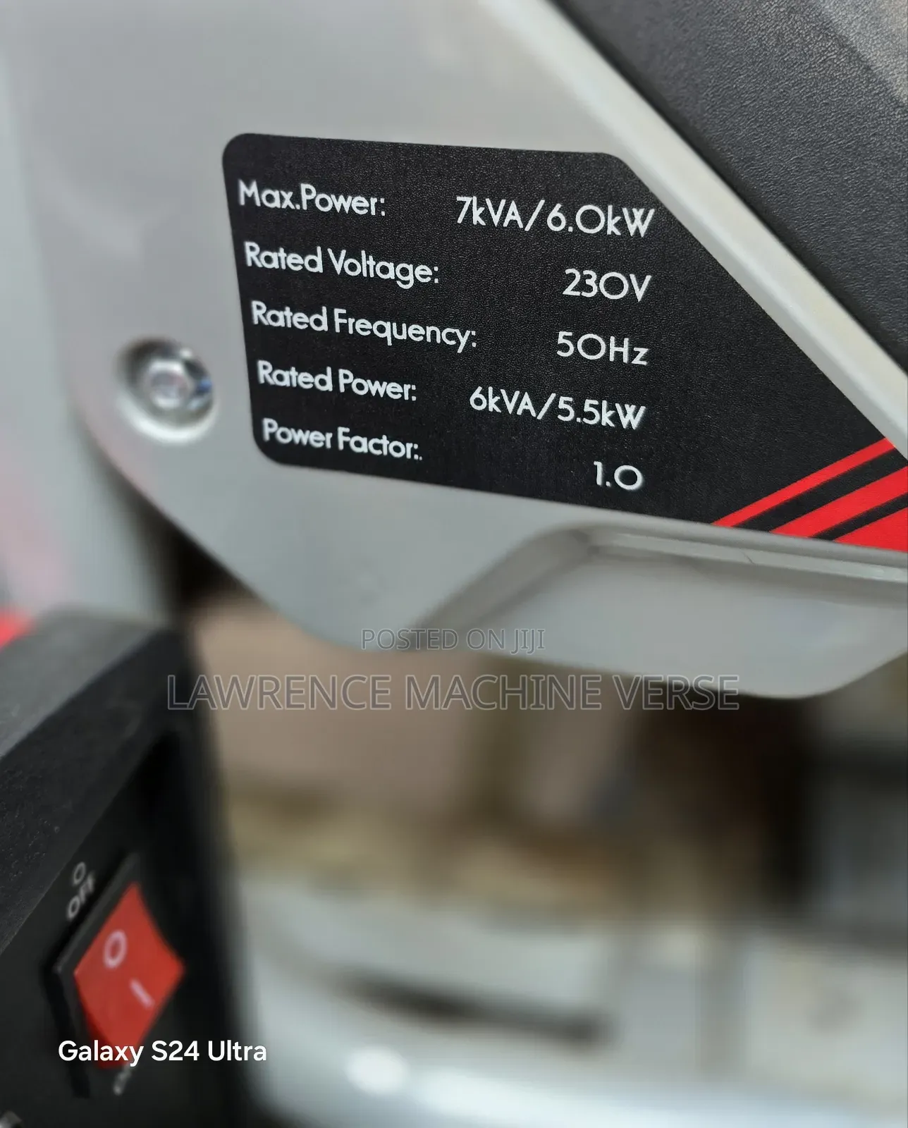 Honda Gasoline Generator Push to Start 7kva