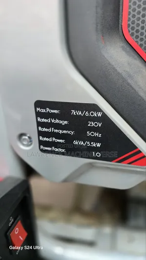 Honda Gasoline Generator Push to Start 7kva