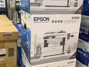 Epson Black and White Ecotank M3180 Monochrome Ink Tank for Business