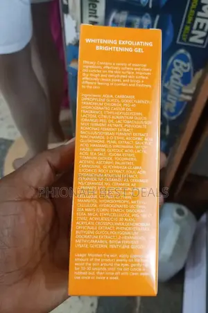 Orange Exfoliating Brightening Gel