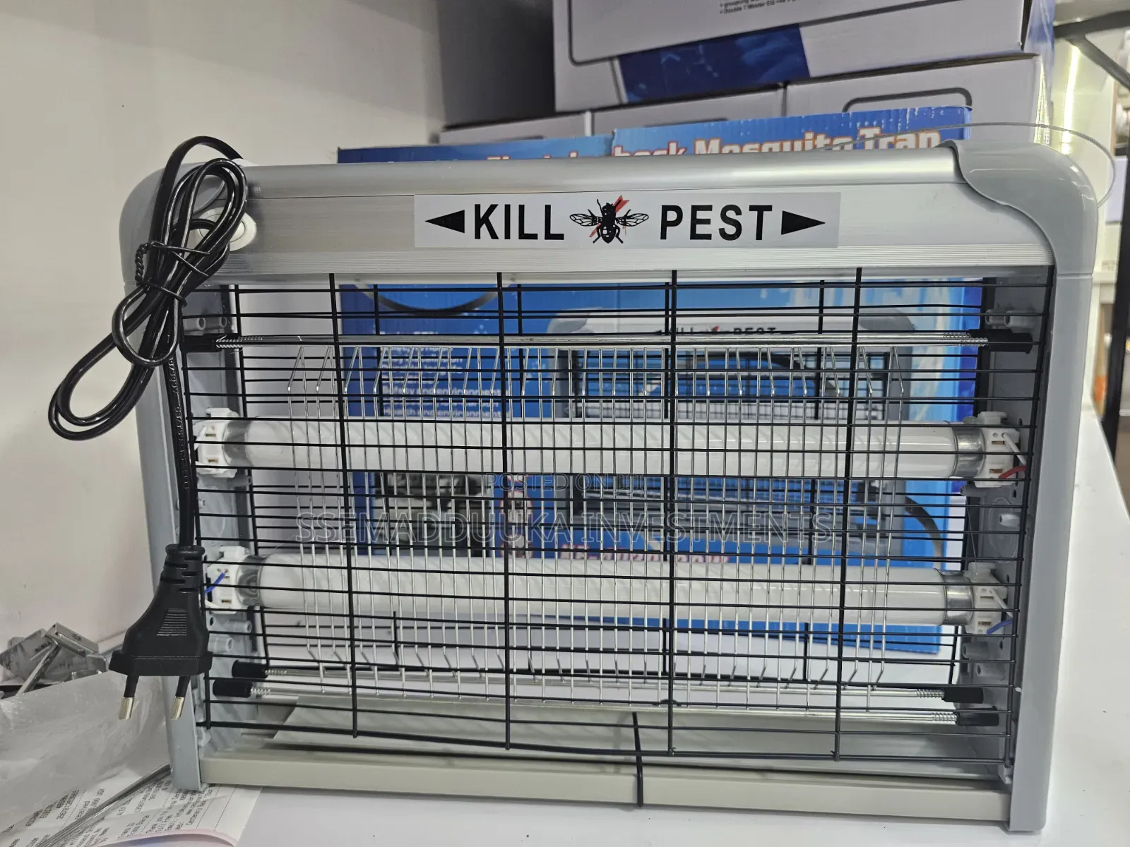 Ultrathin Electric Shock Mosquito Trap