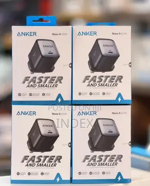 Anker Nano 2 (II) , 65W Gan USB C Gan Charger Fast Charger Adapter