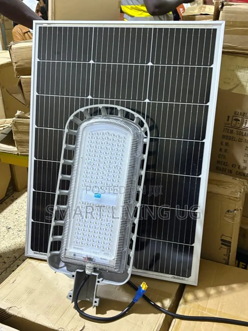 Blue Carbon 500W LED Solar Street Light for Roads Compounds