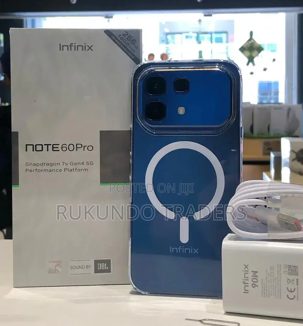 New Infinix Note 60 Pro 256 GB Blue