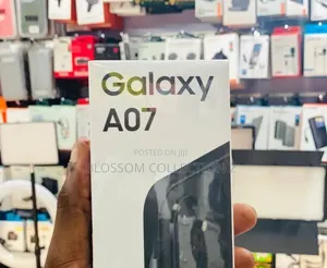 New Samsung Galaxy A07 4G 64 GB Black