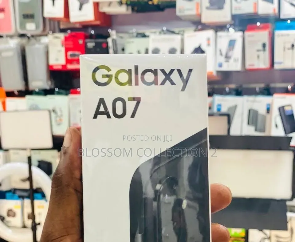 New Samsung Galaxy A07 4G 64 GB Black