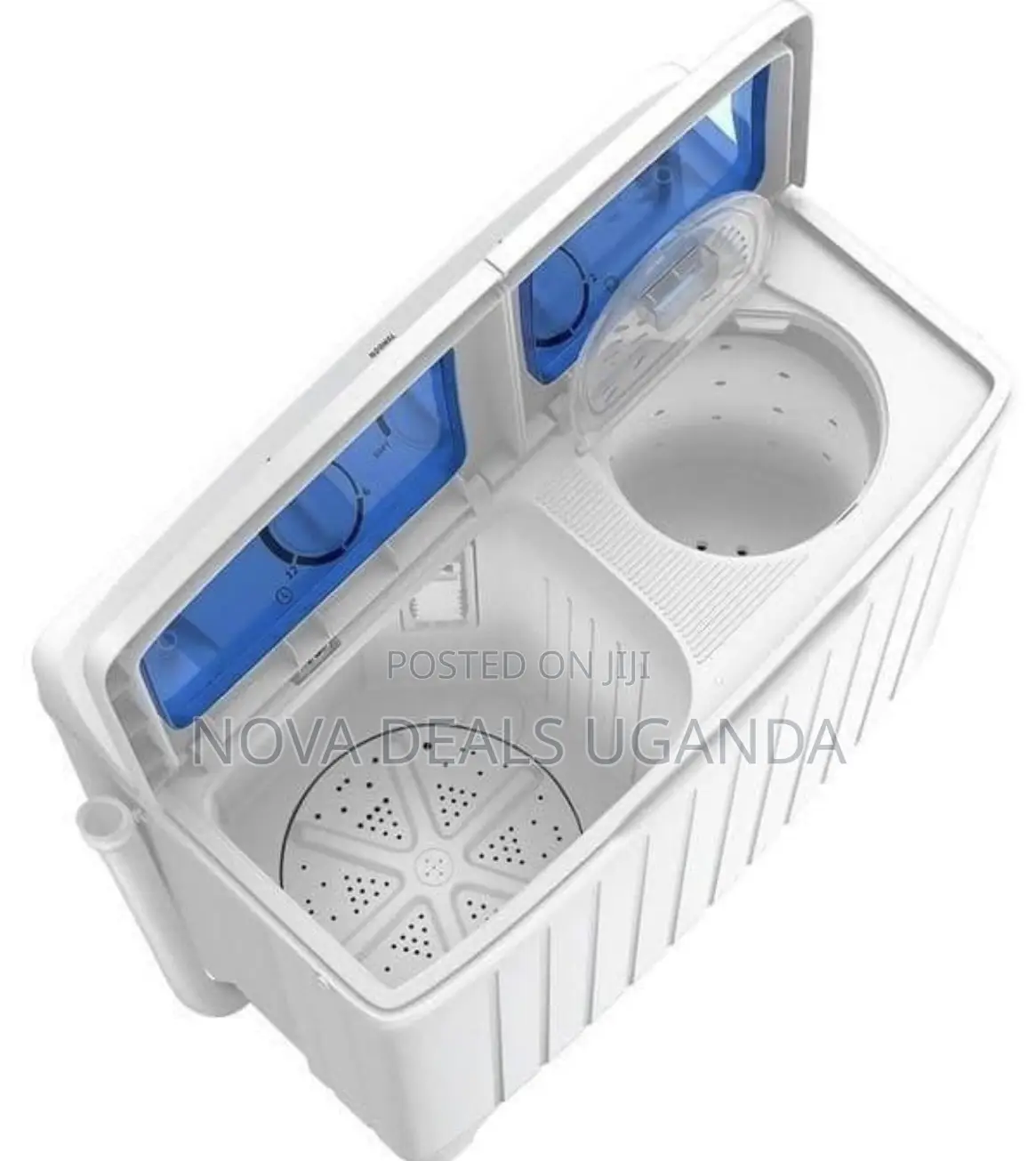 SPJ 12Kg Twin Tub Washing Machine-White