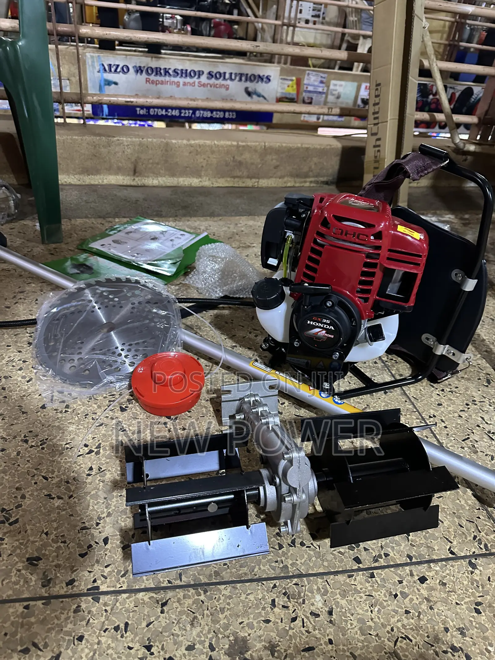 GX 35 Honda 4 Stroke Back Pack Weeder/ Mower/Brush Cutter