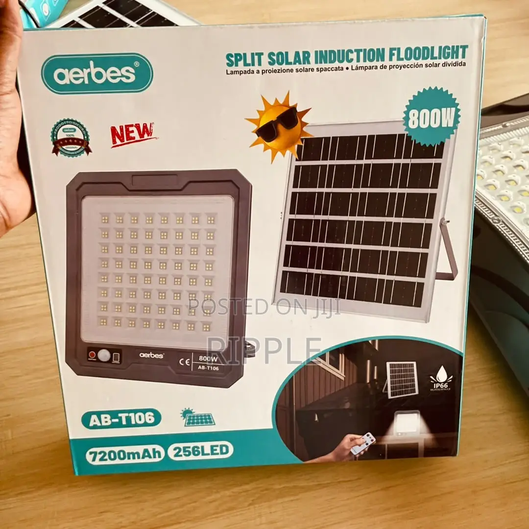 Aerbes 800W Split Solar Flood Light 256 LED AB-T106