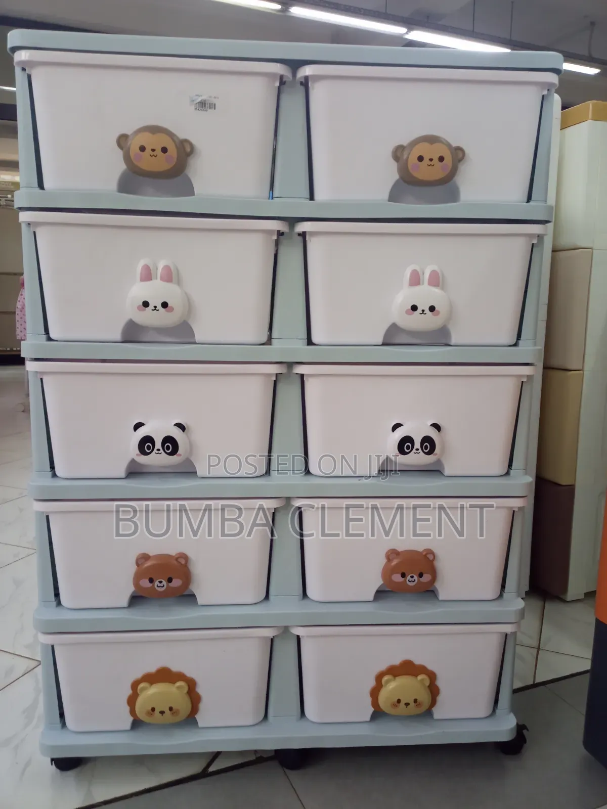 92 Cm by 68 Cm by 40 Cm Good Quality Baby Drawer Cabinet