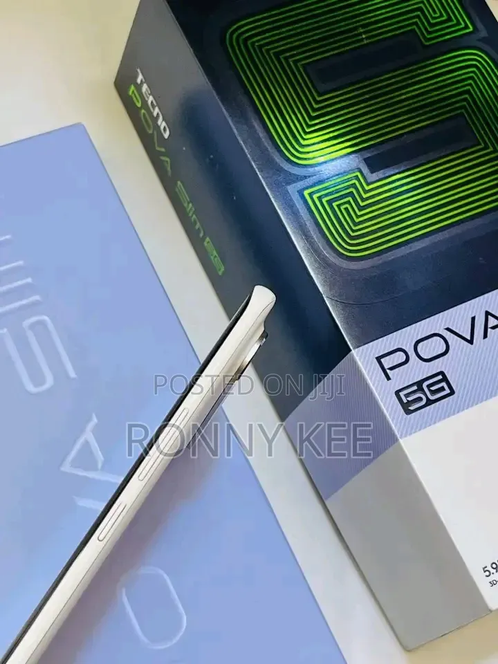 New Tecno Pova Slim 5G 256 GB White