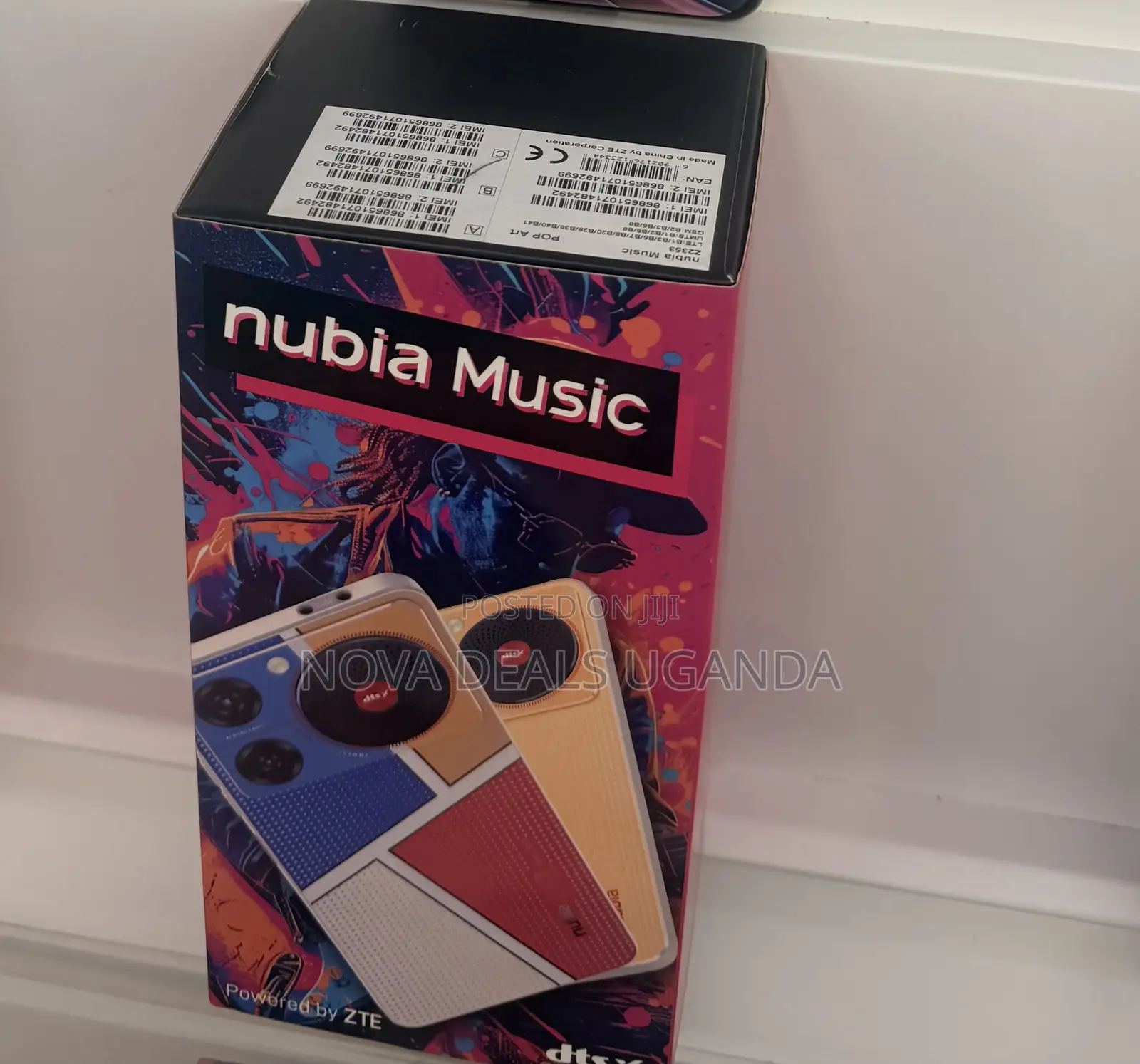New ZTE Nubia Music 128 GB Black
