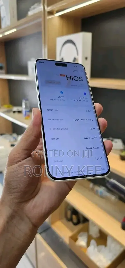 New Tecno Pova Slim 5G 256 GB White