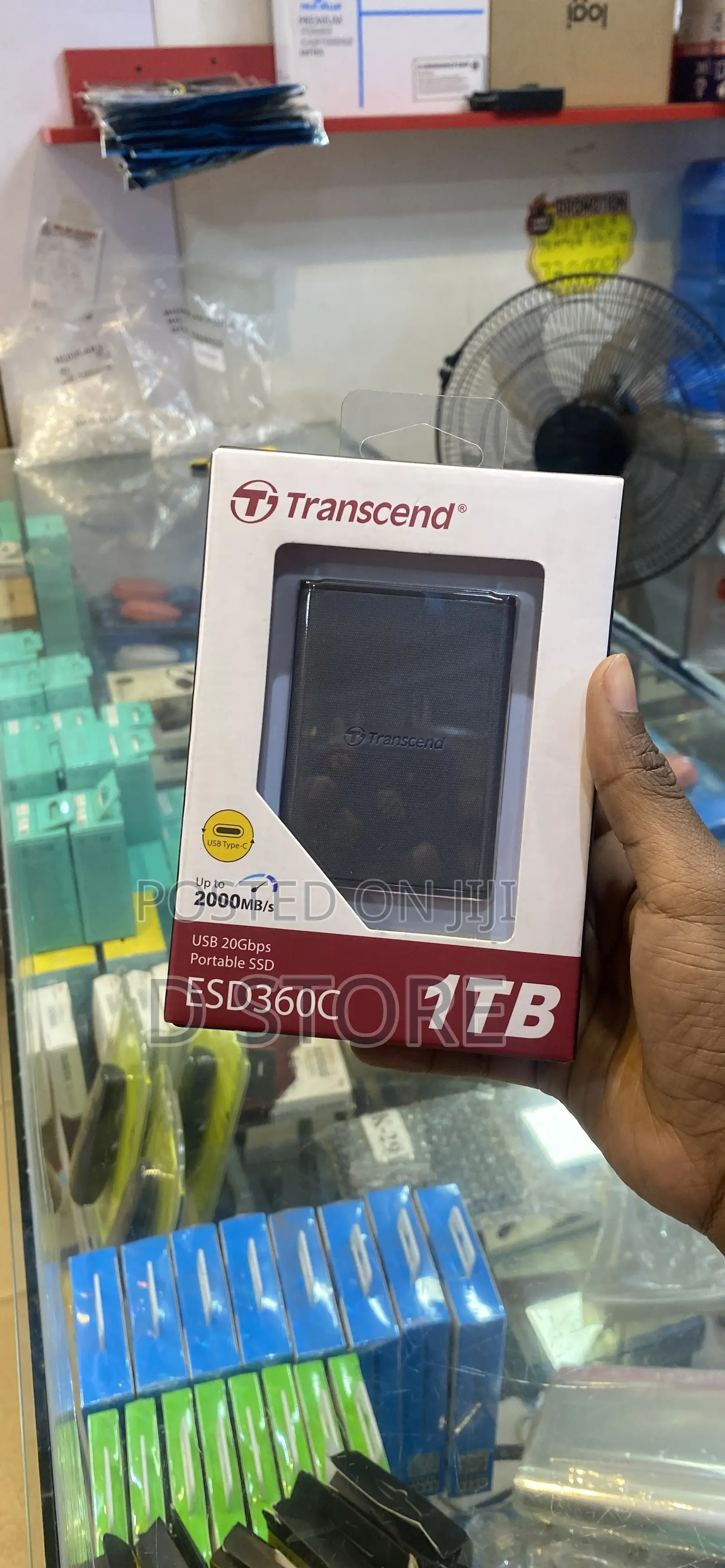 Transcend 1TB Portable SSD External