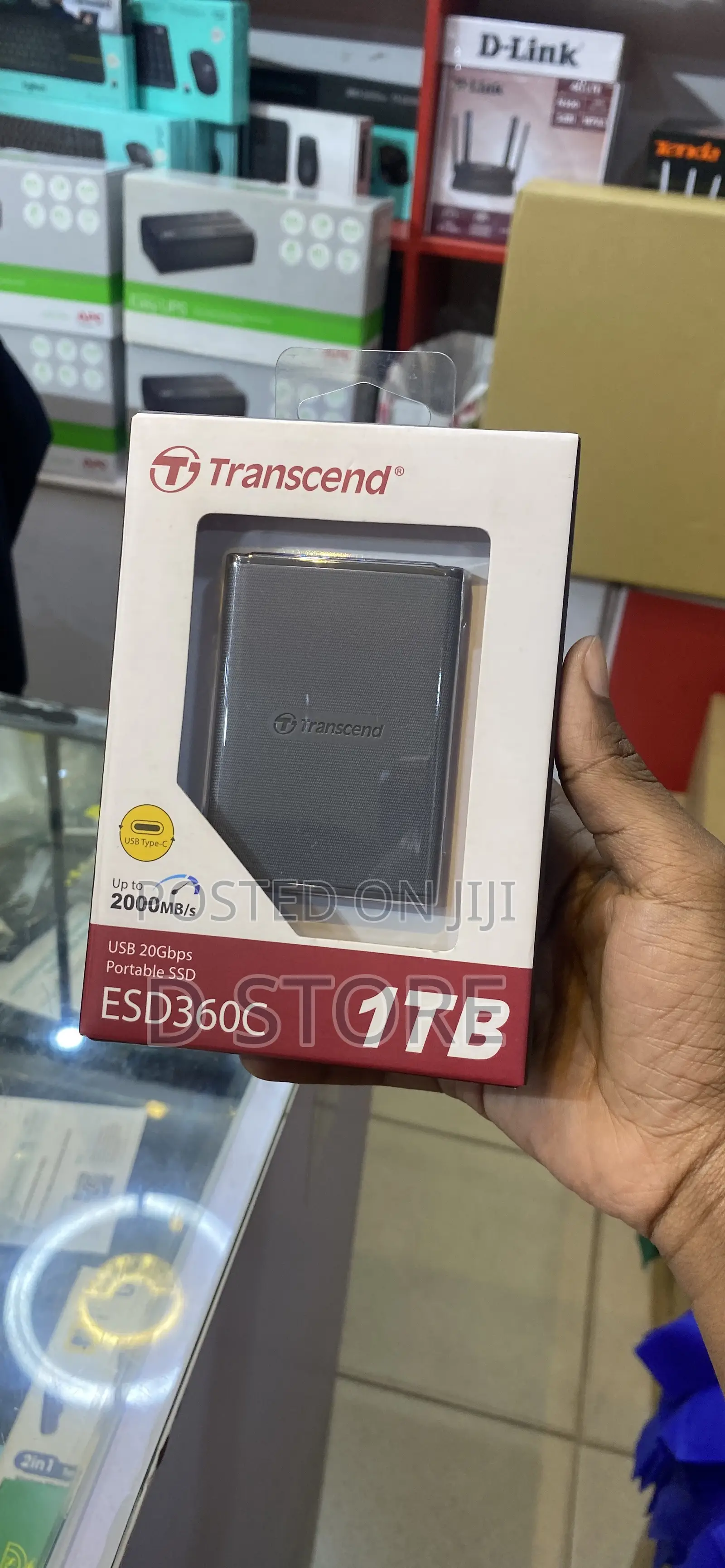 Transcend 1TB Portable SSD External