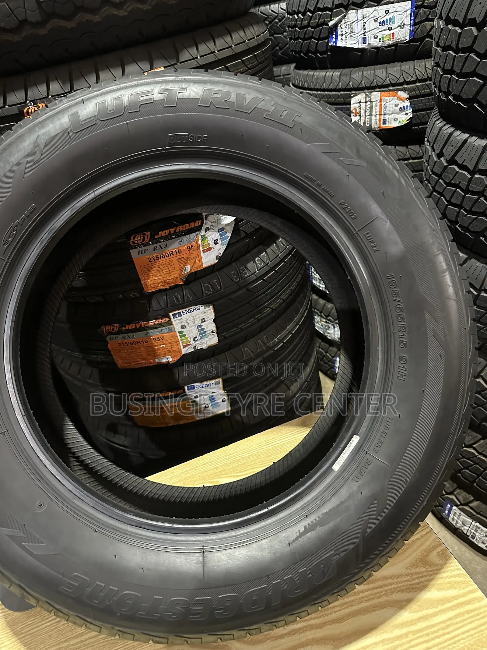 195/65r15 Bridgestone Tyres Available in Good Condition