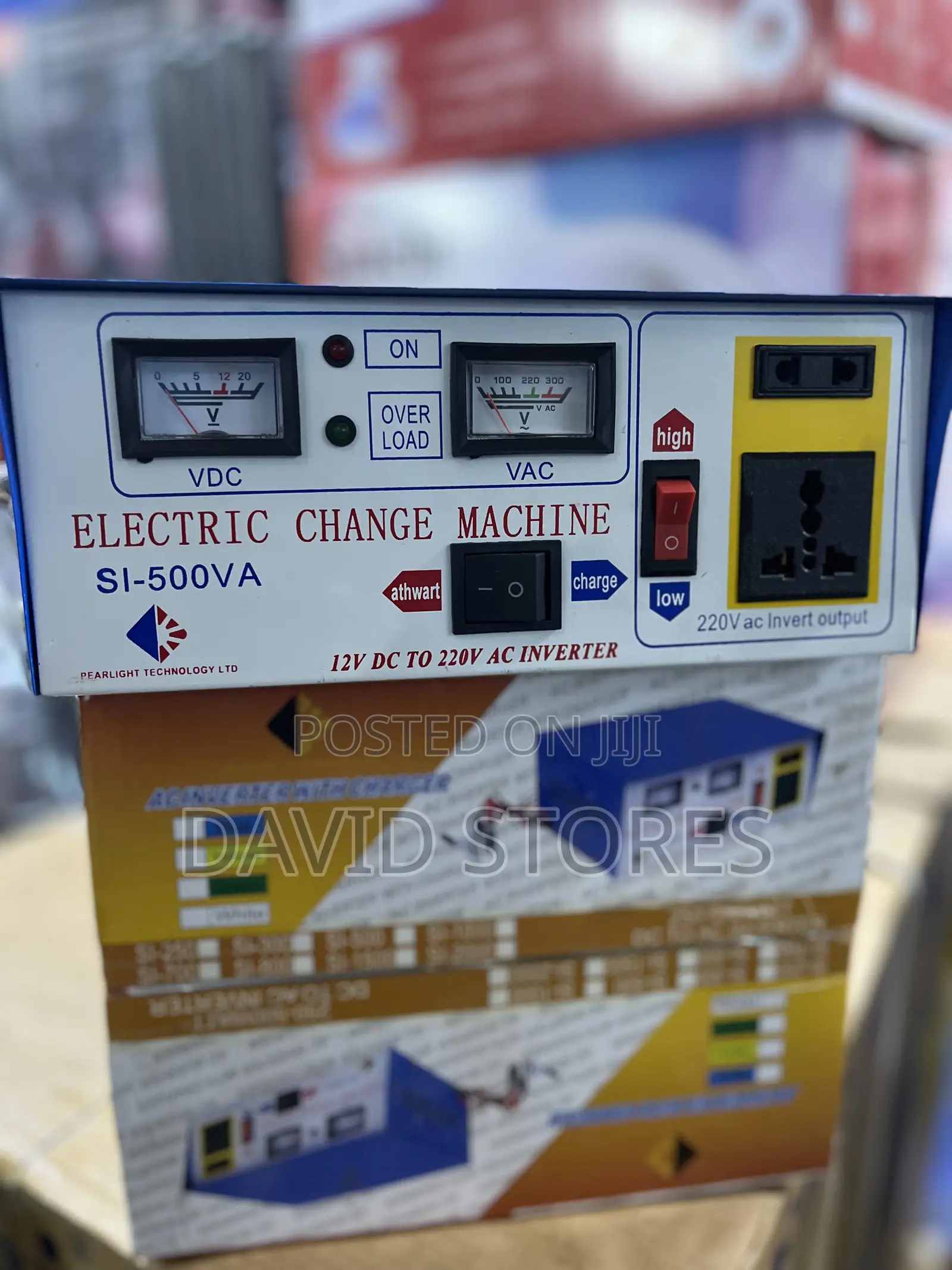 AC Inverter SI-500VA – 12V DC to 220V AC Power Inverter